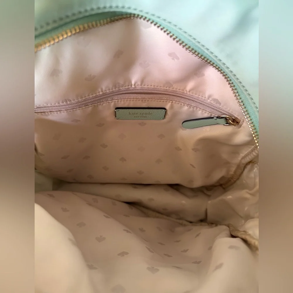 Kate Spade New York Mint Green Mini Backpack